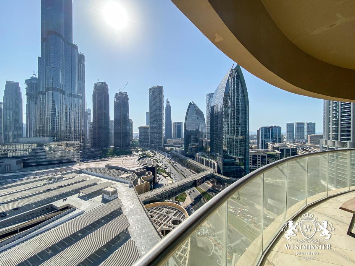 Westminster Dubai Mall Exterior foto View from the balcony of a typical apartment