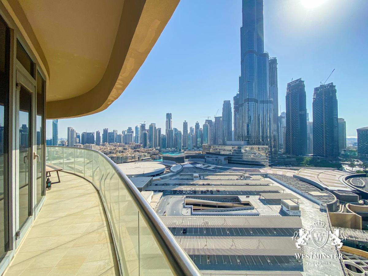 Westminster Dubai Mall Exterior foto View from the balcony of a typical apartment