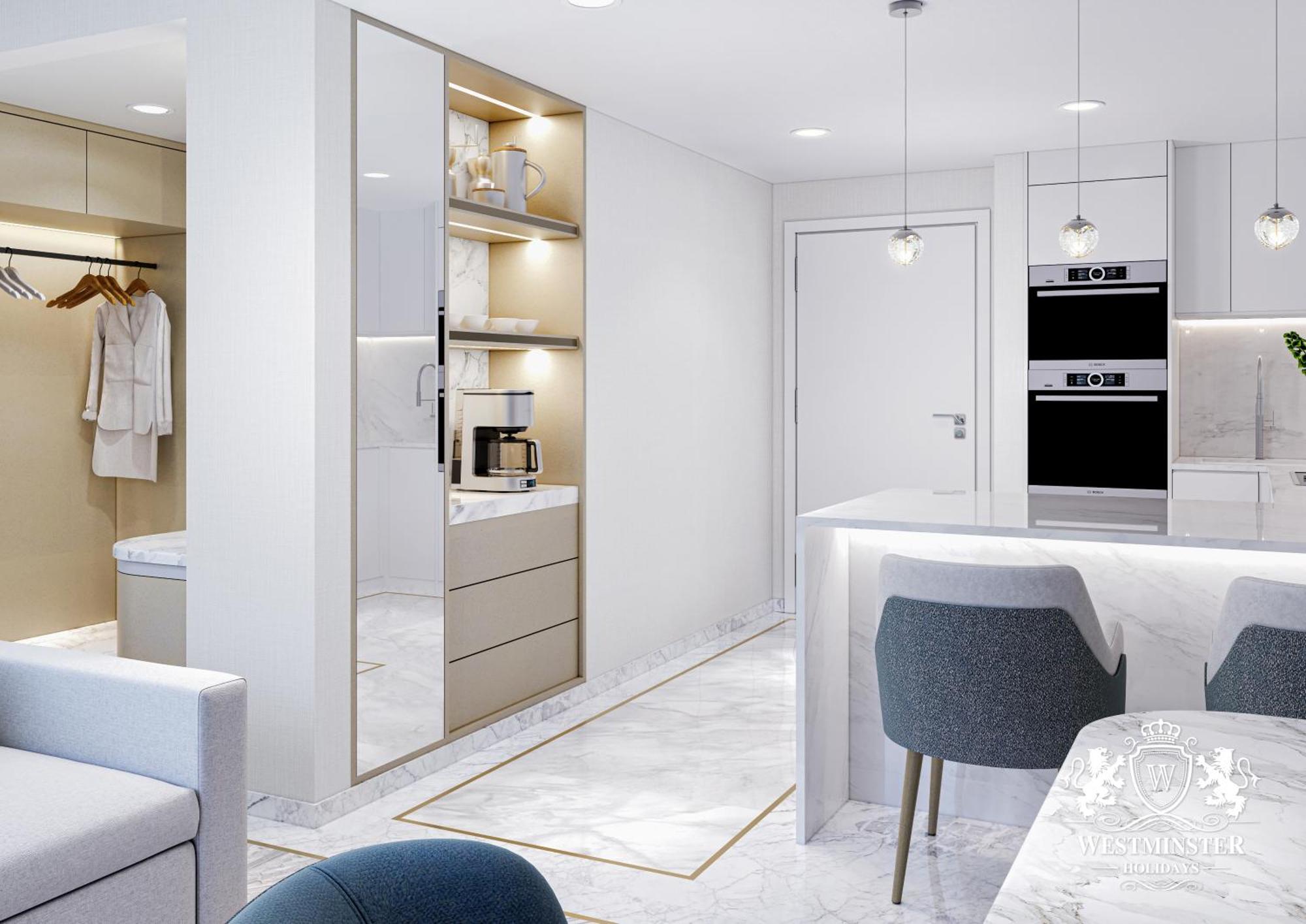Westminster Dubai Mall Exterior foto Interior of a typical apartment